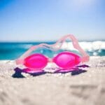 نظارات بحر toy_toys نظارات سباحة للاولاد والبنات مضادة للتسرب ومضادة للضباب للاولاد والبنات، نظارات سباحة مع حماية من الاشعة فوق البنفسجية