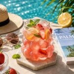 كوب زجاجي كوري بتصميم عنقود العنب ومقاوم للحراره- سعة 350 مل - الصورة 3